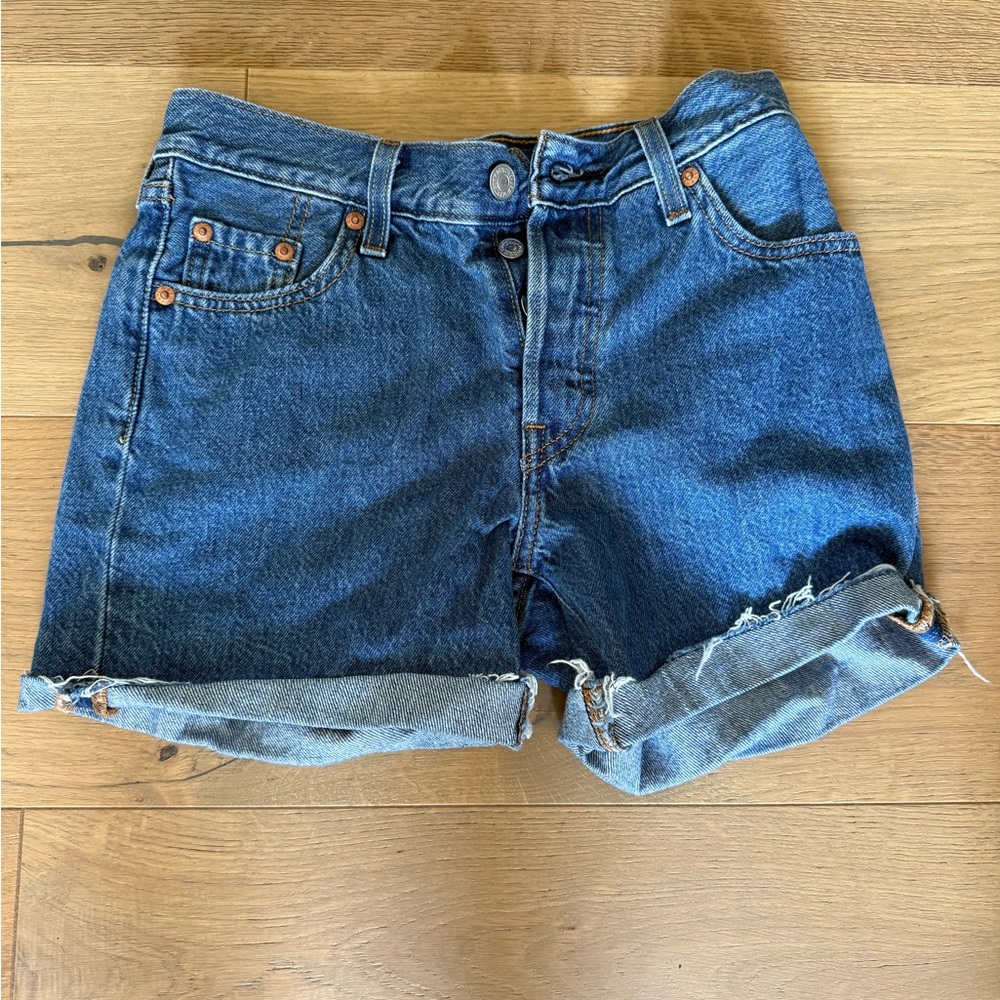 Levi's 501 Classic Blue Jean Shorts